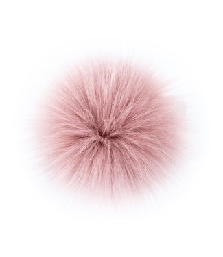 Lovafur Lovafur - Pompon Fox Quartz  Roze 15cm