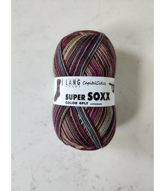 Lang Yarns Lang Yarns - Super SOXX Color Capital Cities 4 ply 901.0341