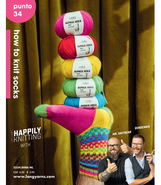 Lang Yarns Lang Yarns - Punto 34 -  How to knit socks