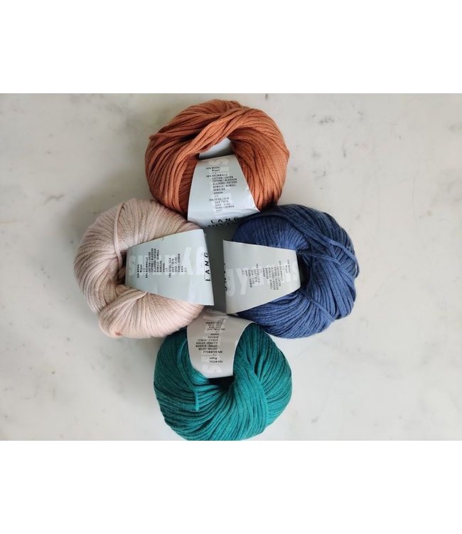 Lang Yarns - Divina 1036 (4 bollen verschillende kleuren)
