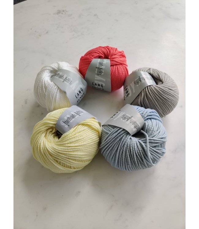 Lang Yarns - Janet 1033 (5 bollen verschillende kleuren)