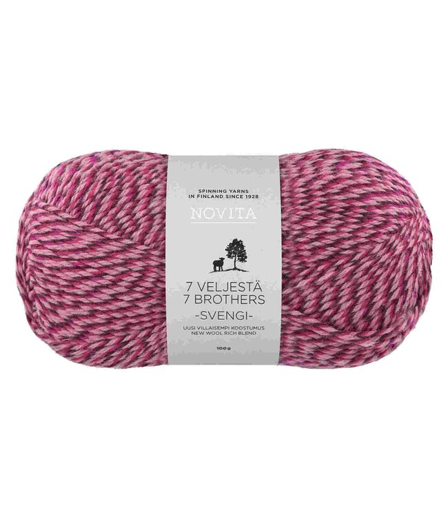 Novita - 7 Veljestä - Svengi 8131 (10 bollen)