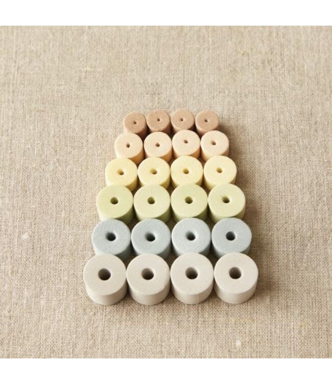 CocoKnits - Mixed stitch stoppers Earth Tone
