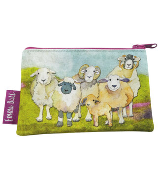 Emma Ball Emma Ball - Tasje - Wollige schaapjes 14 x 10 cm