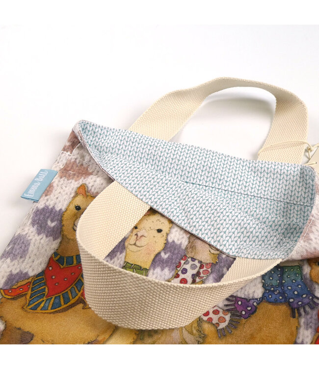 Emma Ball - Projecttasje - Alpaca's en vrienden 28 x 28 cm