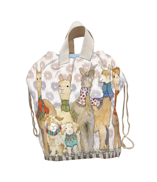 Emma Ball - Projecttas - Alpaca's en vrienden 50 x 40 cm