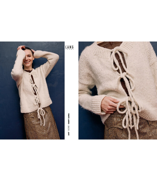 Lang Yarns - Punto 89 - Baby Lama TOPDOWN