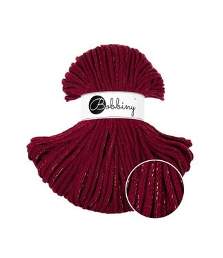 Bobbiny Bobbiny - Premium 5MM Golden Wine Red