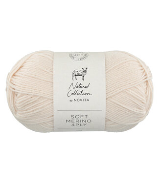 NOVITA NOVITA - Soft Merino 4PLY 006 (13 bollen)