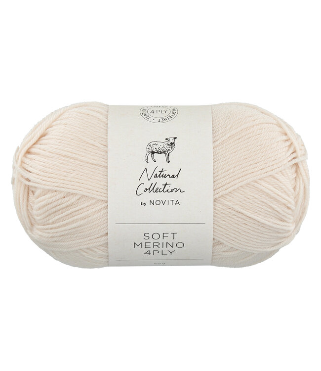 NOVITA - Soft Merino 4PLY 006 (13 bollen)