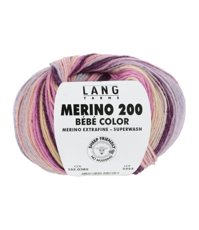 LangYarns - Merino 200 Bébé color 155.0385 (10 bollen)