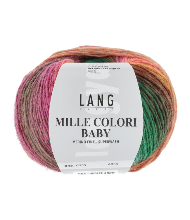 Lang Yarns - Mille Colori Baby 845.0055 (3 bollen)
