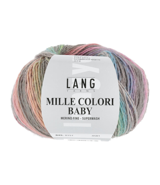 Lang Yarns - Mille Colori Baby 845.0151 (3 bollen)