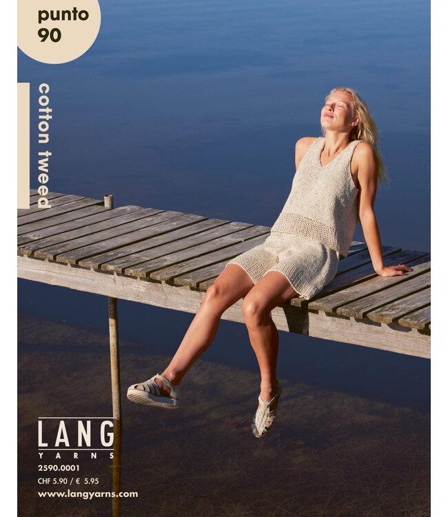 Lang Yarns - Punto 90 - Cotton Tweed