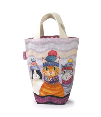 Emma Ball Emma Ball - Projecttasje - Kat met hoed 28 x 28 cm