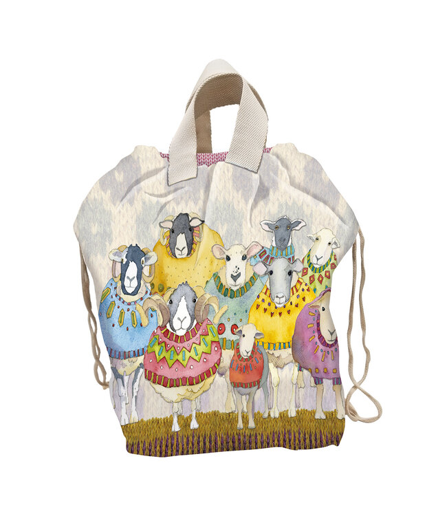 Emma Ball - Projecttas - Alpaca's en vrienden 50 x 40 cm