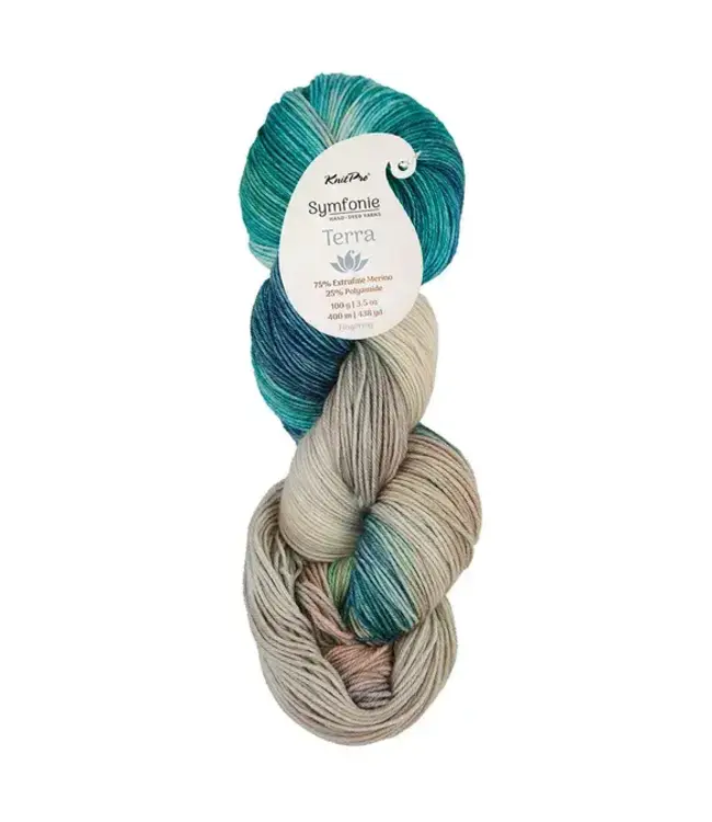 KnitPro Symfonie Terra Variegated Sandy Sea VR 2014