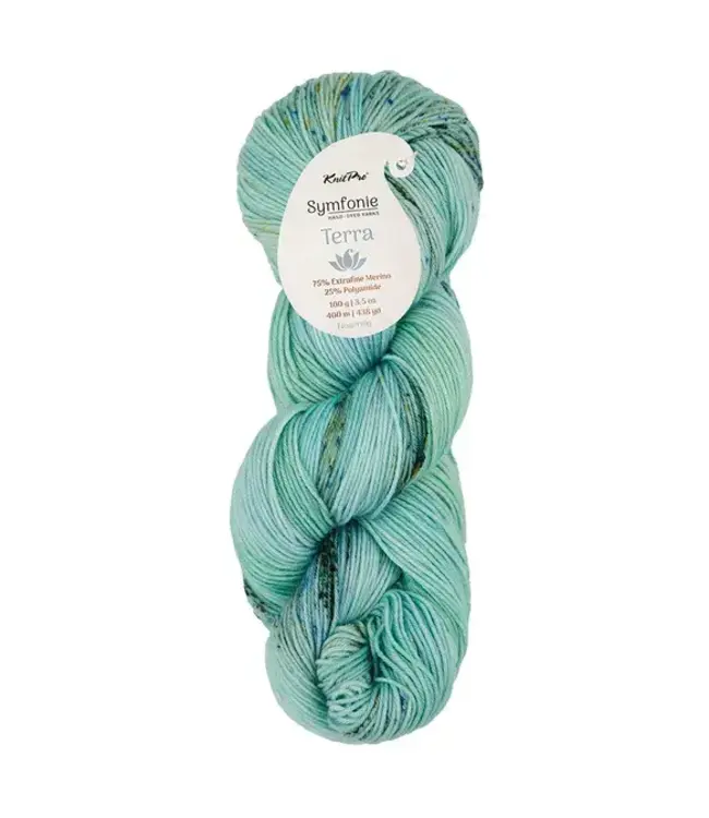 KnitPro Symfonie Terra Variegated Mint Sky VR2019