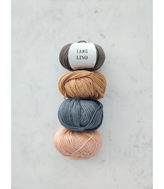 Lang Yarns Lang Yarns - Lino 784 (4 bollen verschillende kleuren)