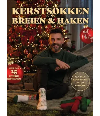 Kerstsokken breien & haken - Mr. Cey
