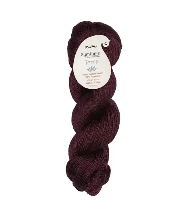 KnitPro - Symfonie Terra Solid Mahogany SS2011