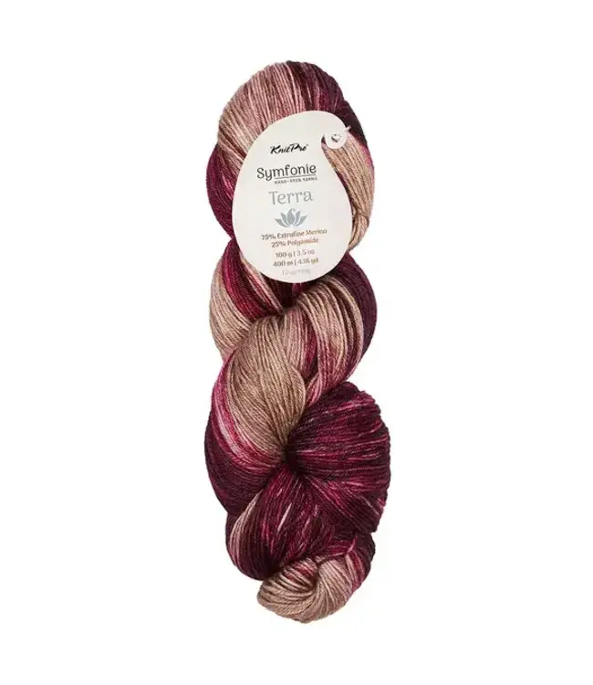 KnitPro - Symfonie Terra Variegated Cafe Rose VR2007
