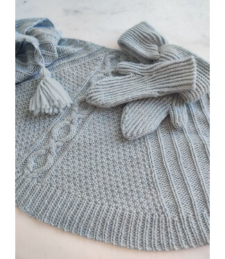 Lang Yarns Workshop Sjaal SULINA,  haarband & wanten