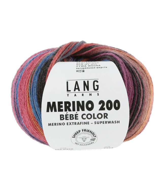 LangYarns - Merino 200 Bébé color 155.0450 (10 bollen)