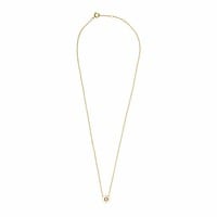 Character Goldplated Necklace letter O