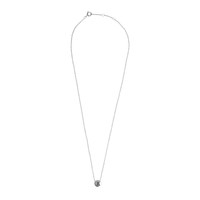 Character Silverplated Ketting letter R