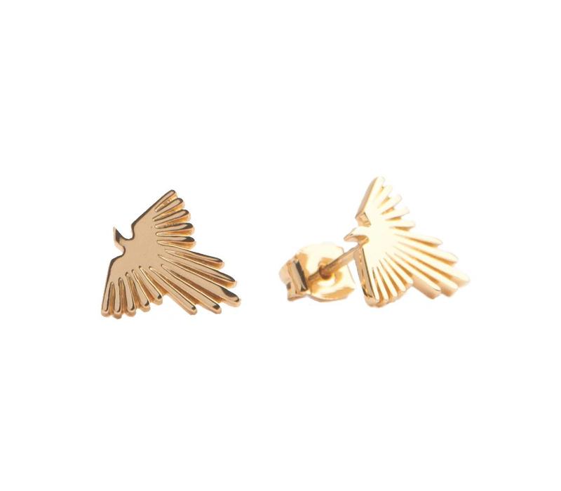 Parade Goldplated Earrings Eagle