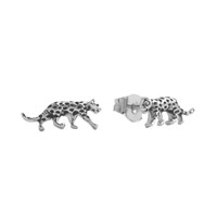 Parade Silverplated Earrings Leopard