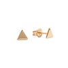 All the Luck in the World Parade Goldplated Earrings Triangle