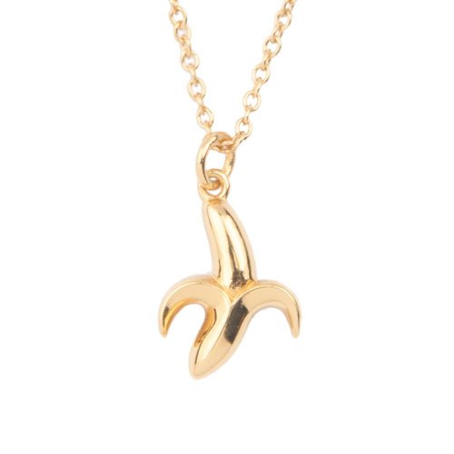 Souvenir Goldplated Necklace Banana 