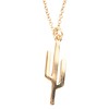 Souvenir Goldplated Ketting Cactus