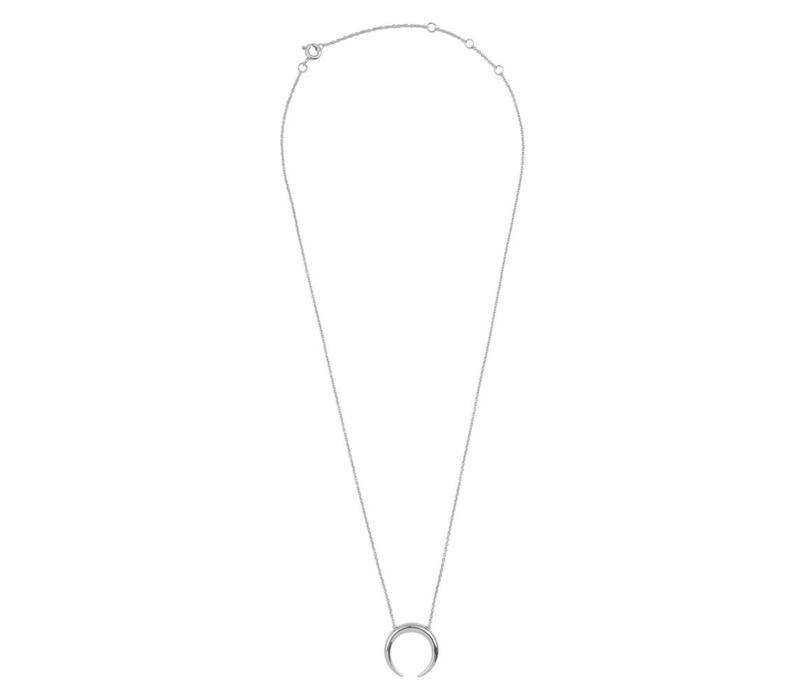 Souvenir Silverplated Necklace Horn