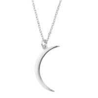 Souvenir Silverplated Necklace Long Moon