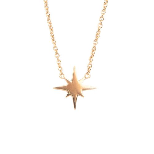 Souvenir Goldplated Necklace Starburst 
