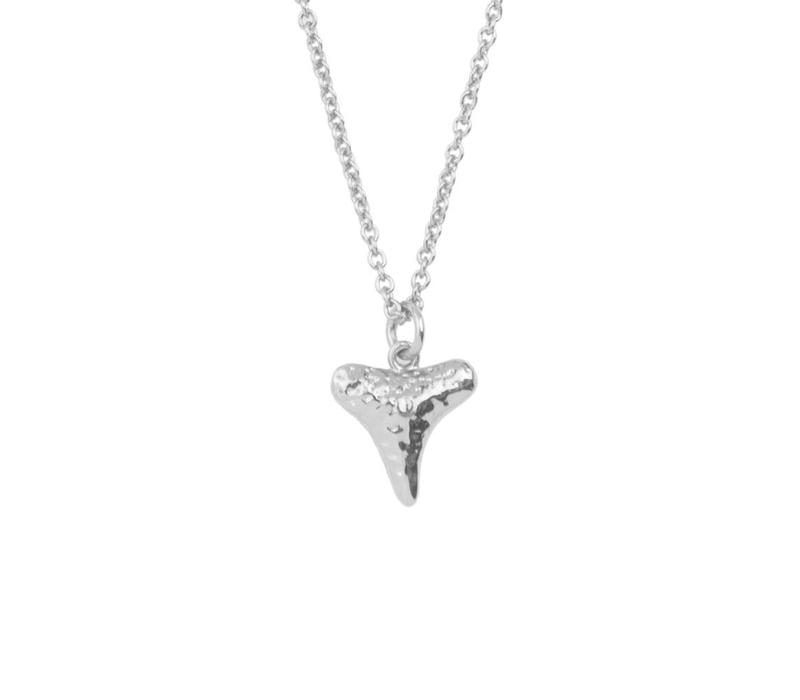 Souvenir Silverplated Necklace Tooth