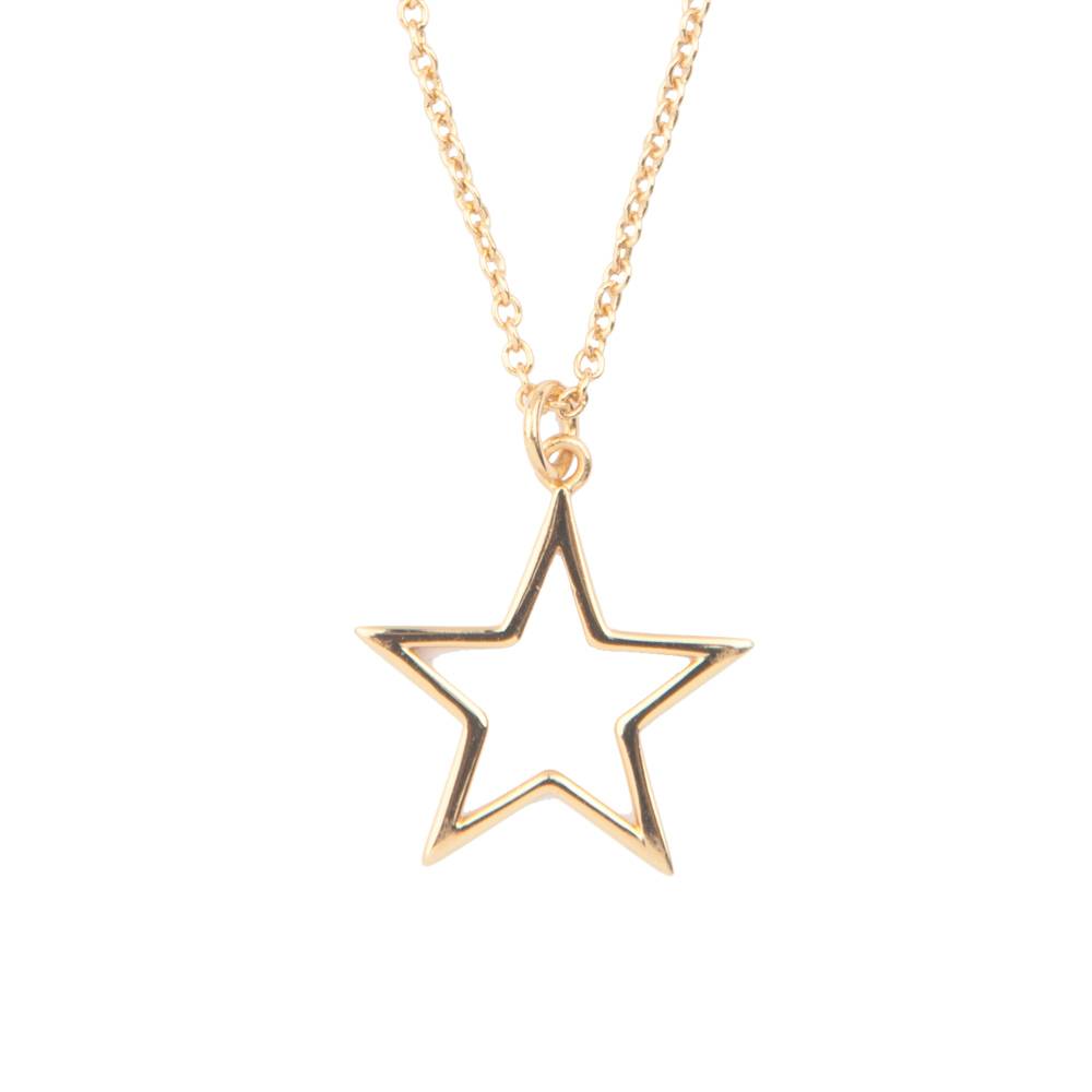 Souvenir Goldplated Ketting Ster - the Luck in