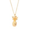 All the Luck in the World Souvenir Goldplated Ketting Ananas