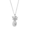 All the Luck in the World Souvenir Silverplated Ketting Ananas