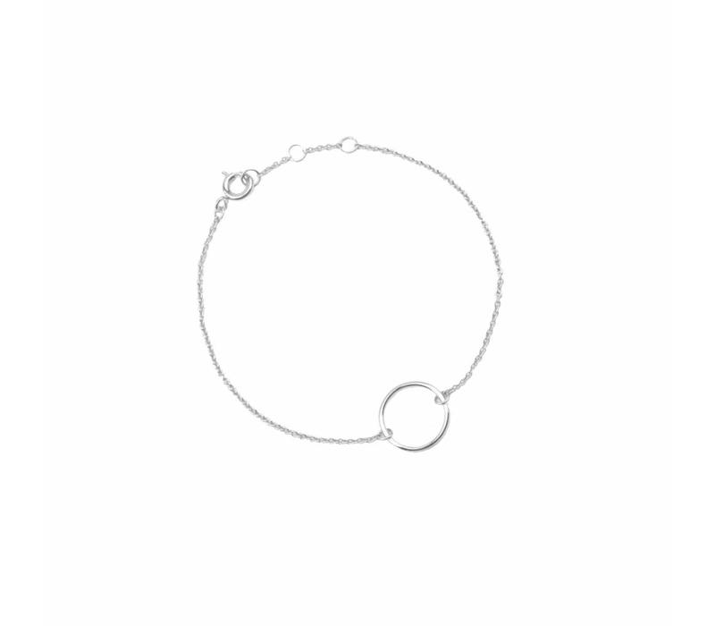 Souvenir Silverplated Bracelet Circle