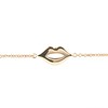Souvenir Goldplated Bracelet Lips