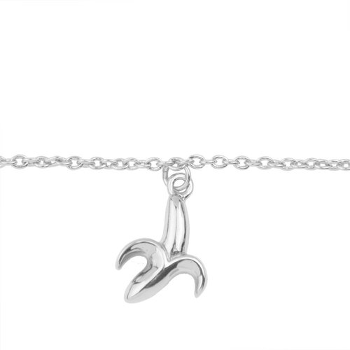 Souvenir Silverplated Armband Banaan 