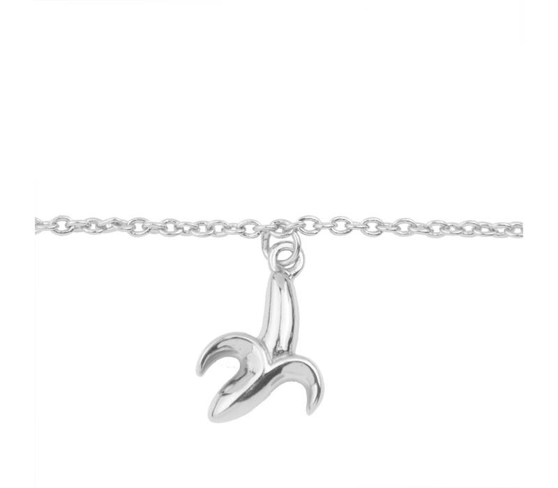 Souvenir Silverplated Bracelet Banana