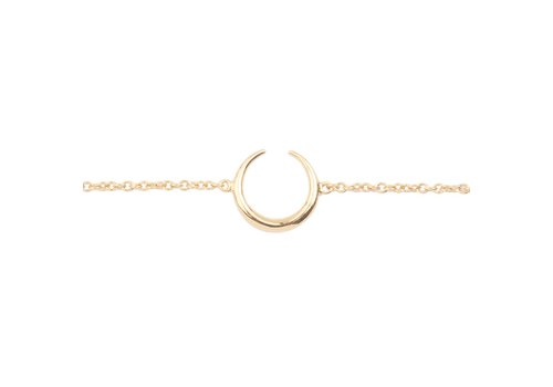 All the Luck in the World Souvenir Goldplated Bracelet Horn