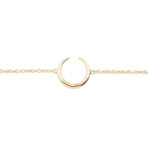 Souvenir Goldplated Bracelet Horn 