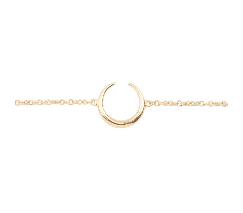 Souvenir Goldplated Bracelet Horn