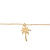 All the Luck in the World Souvenir Goldplated Bracelet Palm Tree